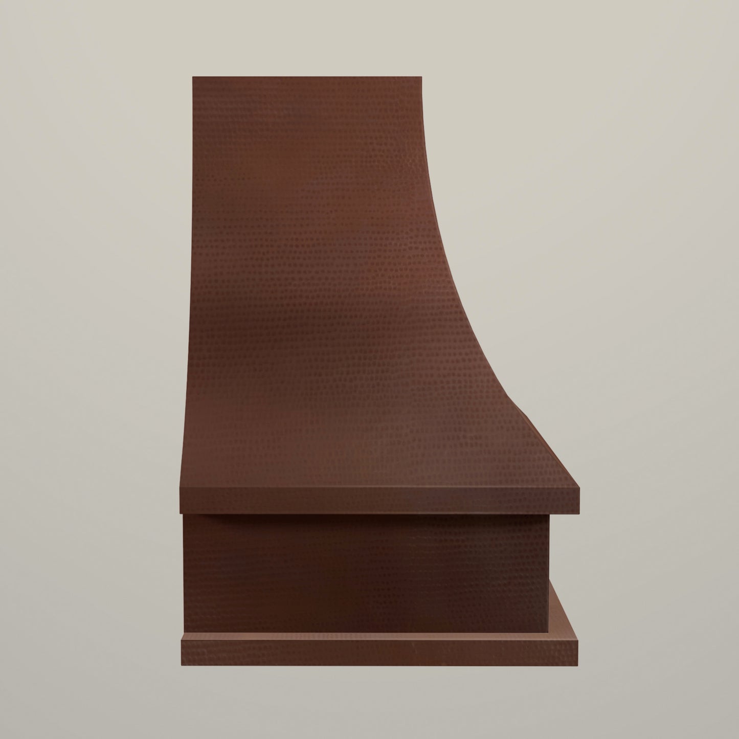 Premium Copper Range Hood Wall Mount Tower