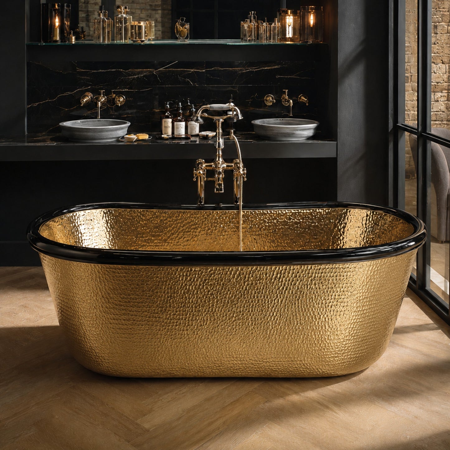 Premium Brass Bathtub Luxury Midas