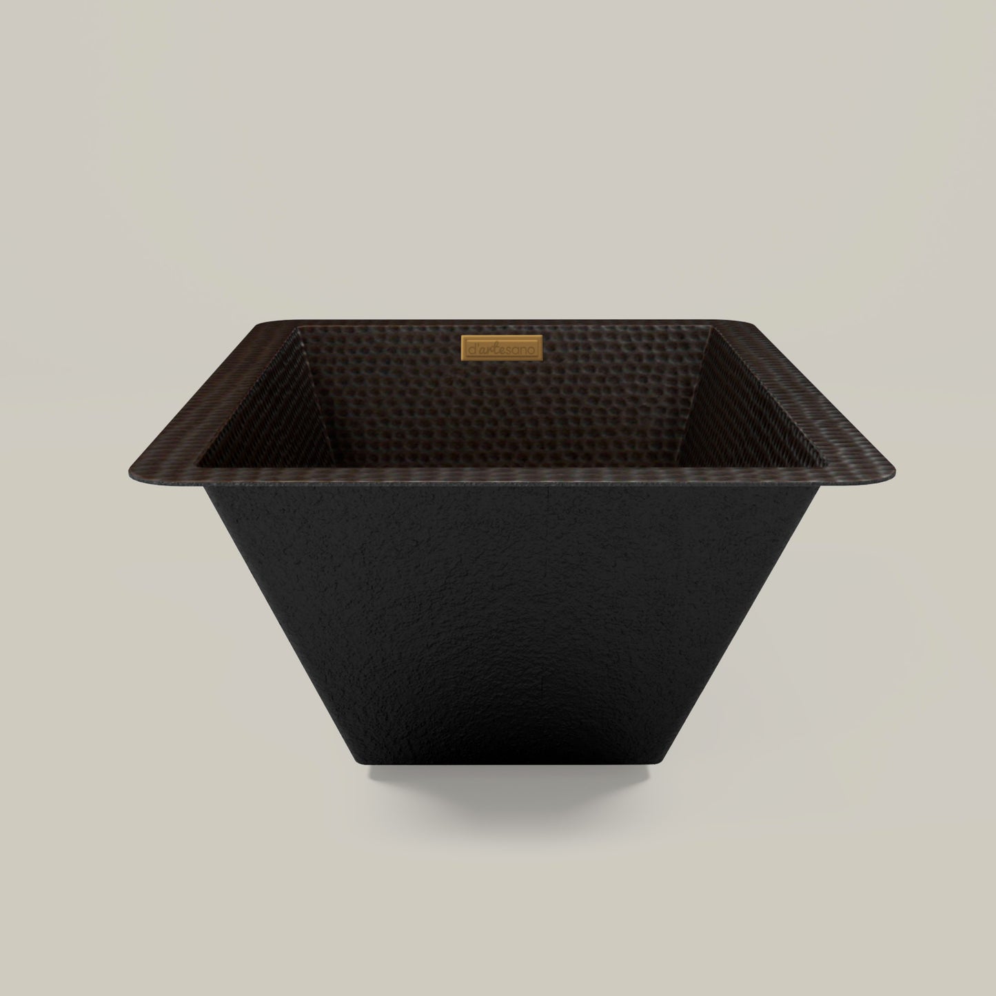 Premium Copper Rectangular Bar Sink