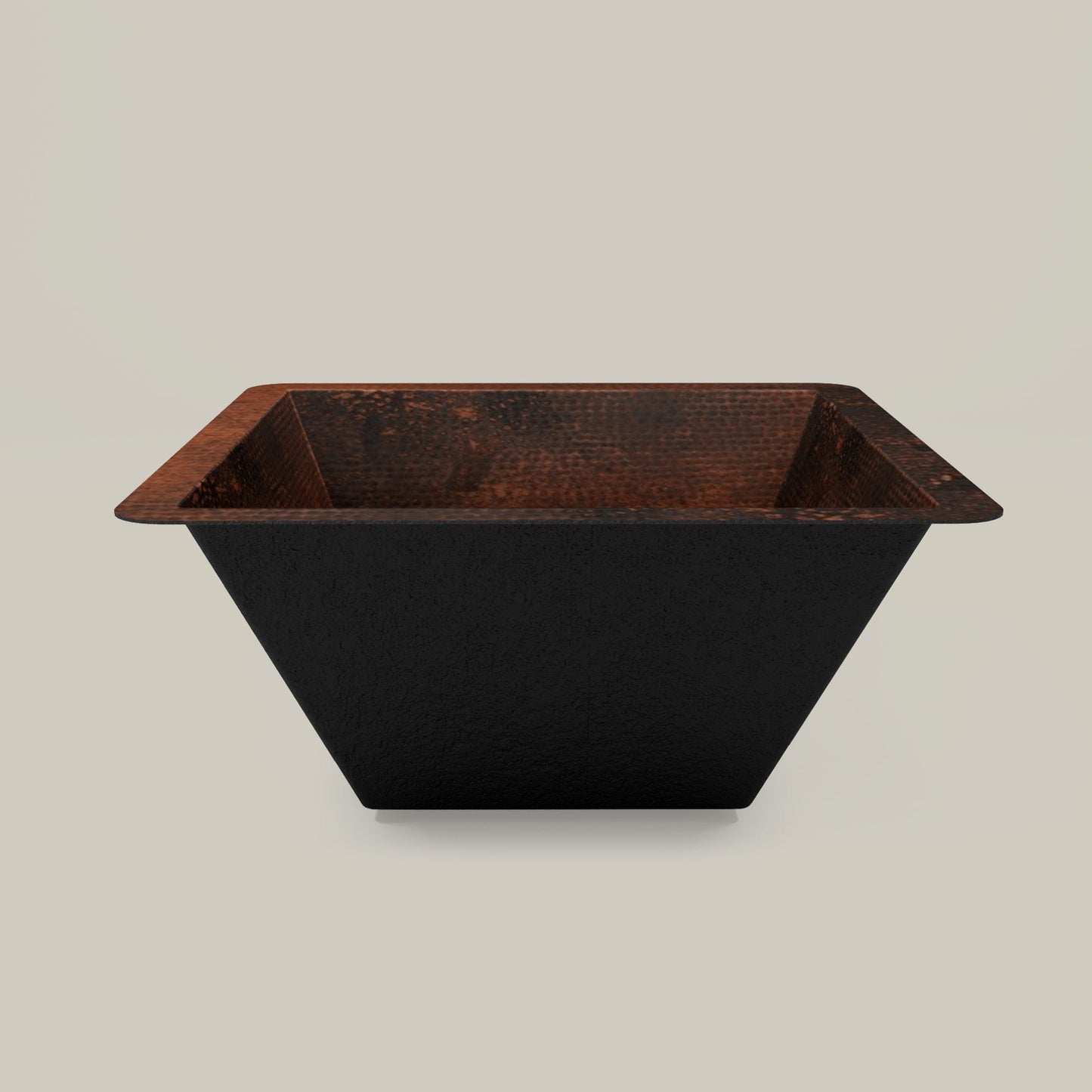Premium Copper Square Bar Sink
