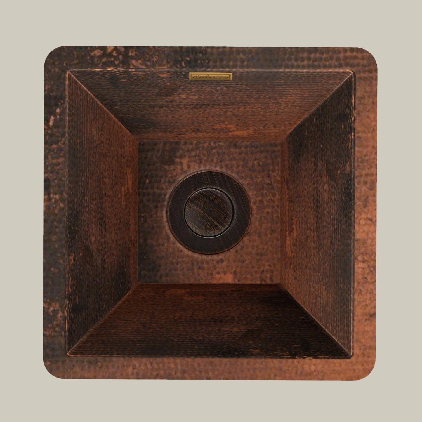 Premium Copper Square Bar Sink