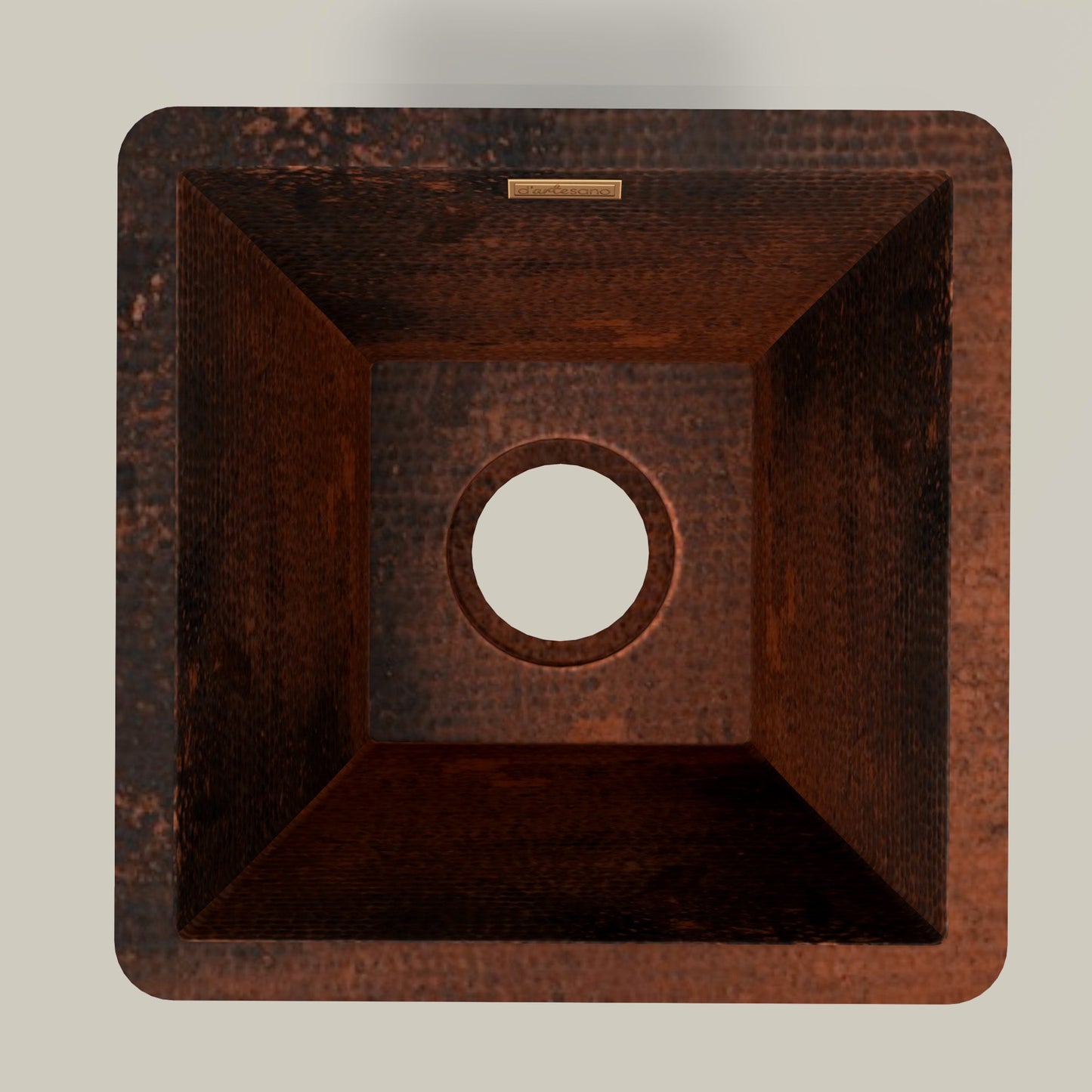 Premium Copper Square Bar Sink