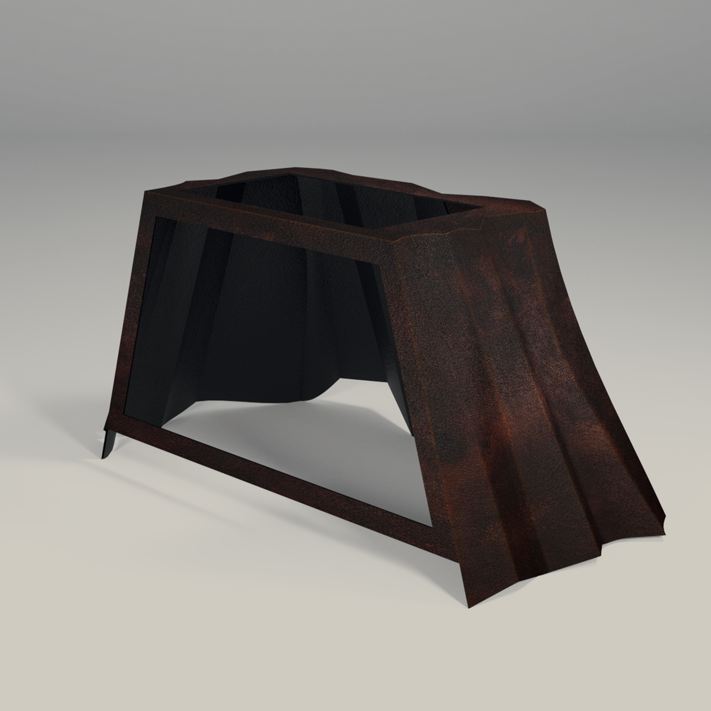 Premium Copper Volcano Range Hood Wall Mount Sierra