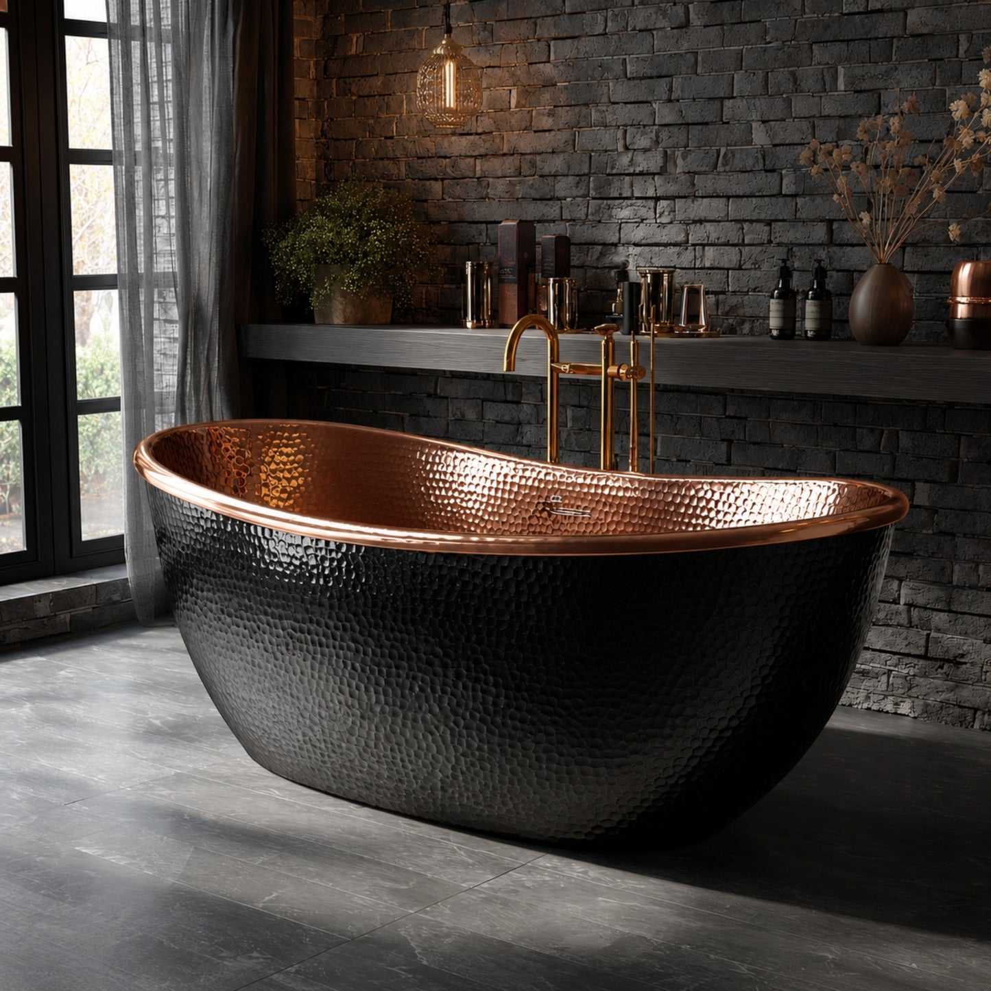 Premium Copper Bathtub Luxury Onix