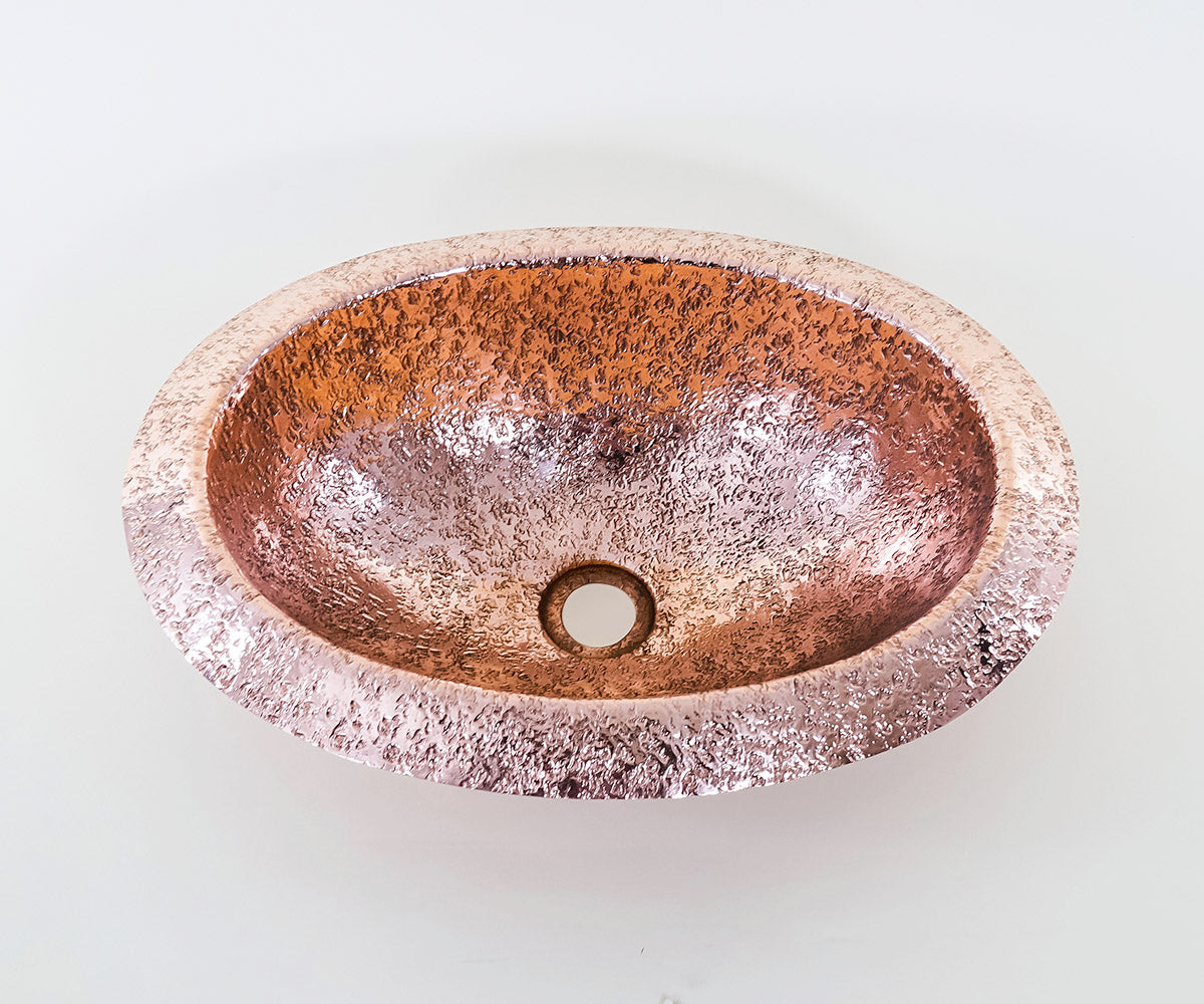 Premium Copper Volcano Special Bath Sink Duna Design