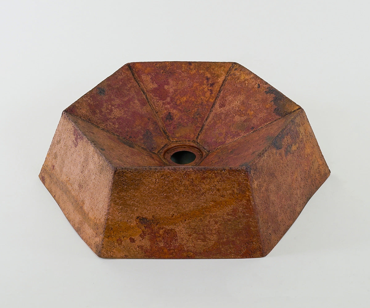 Premium Copper Volcano Vessel Sink Fuji Design