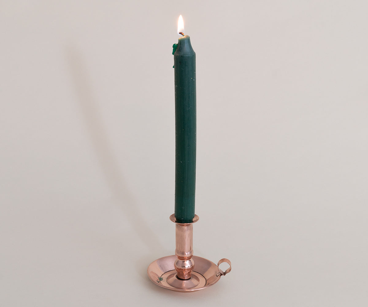 Premium Copper Candlestick Holder Antique Design