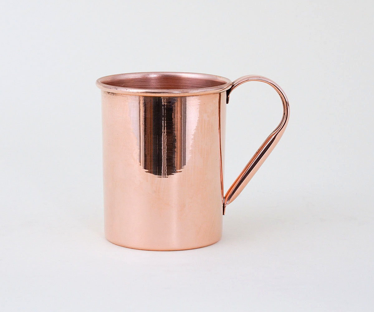 Premium Copper Smooth Tumbler Set - Available in 4, 6, or 8 Pieces