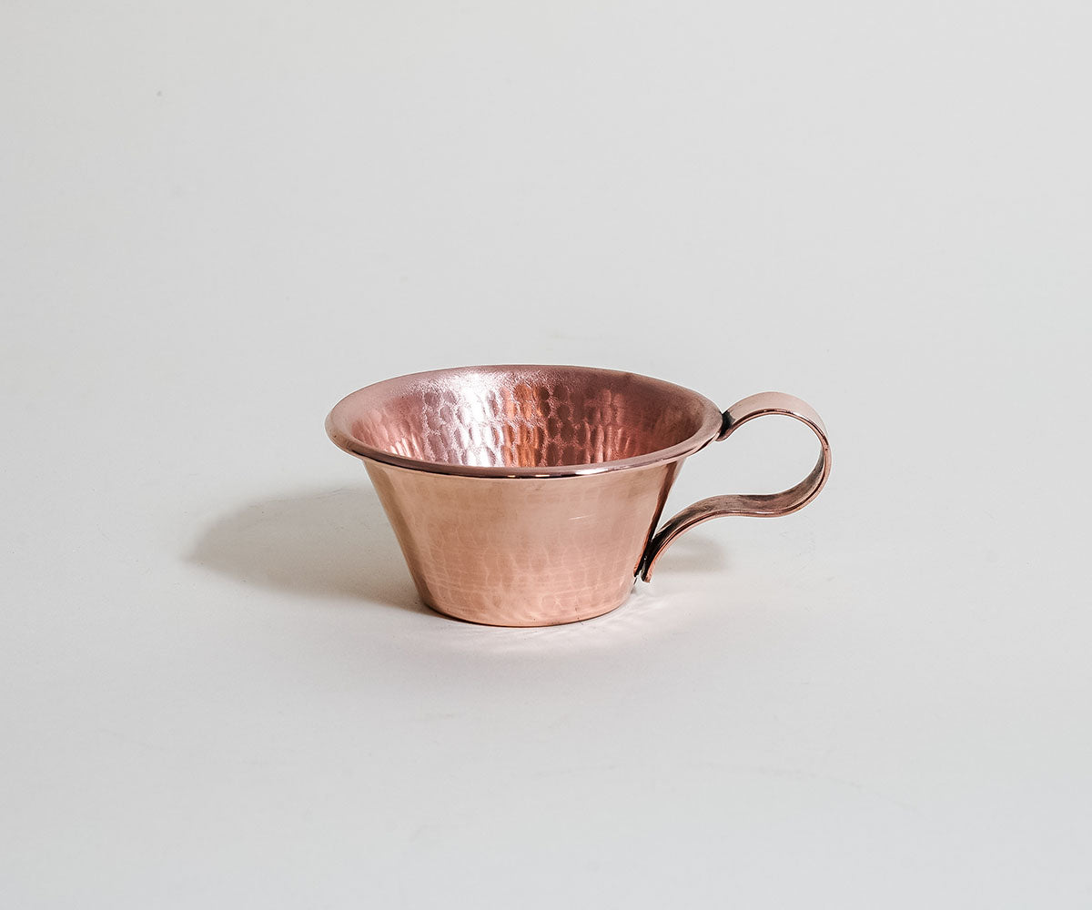 Premium Copper Spain Tea Cup Set - Available in 4, 6, or 8 Pieces