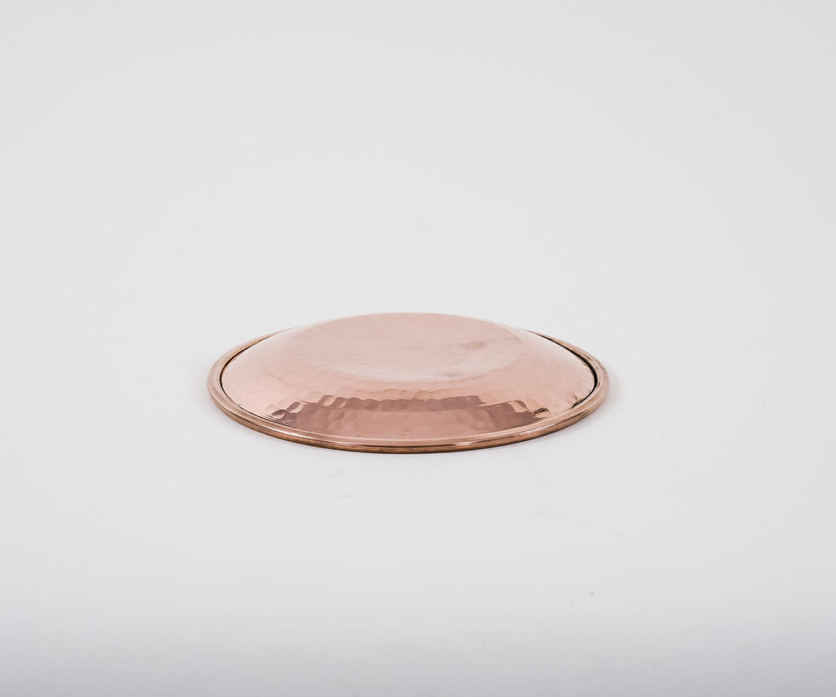 Premium Copper Spain Dessert Plate Set - Available in 4, 6, or 8 Pieces