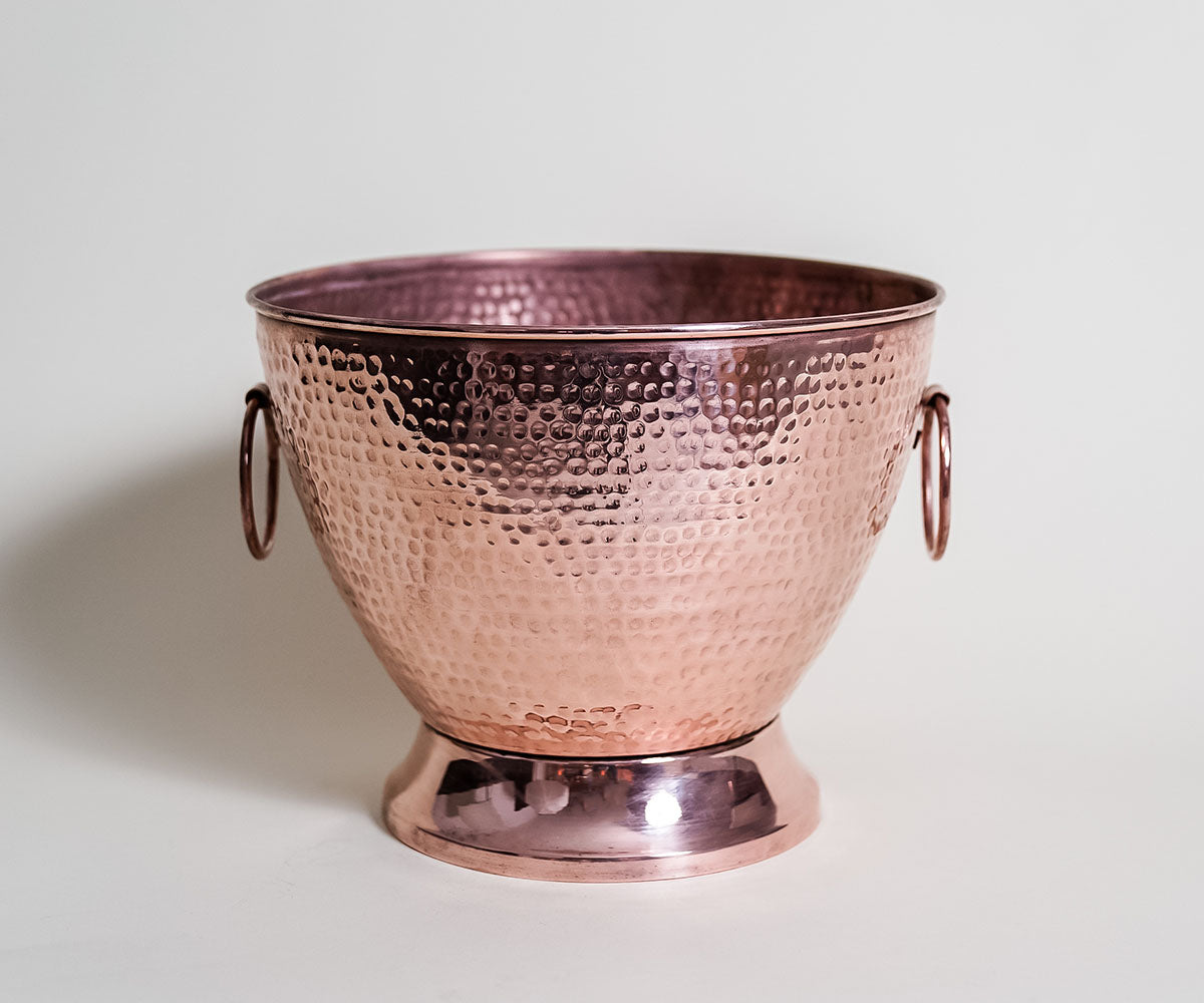 Premium Copper Round Handles Cooler