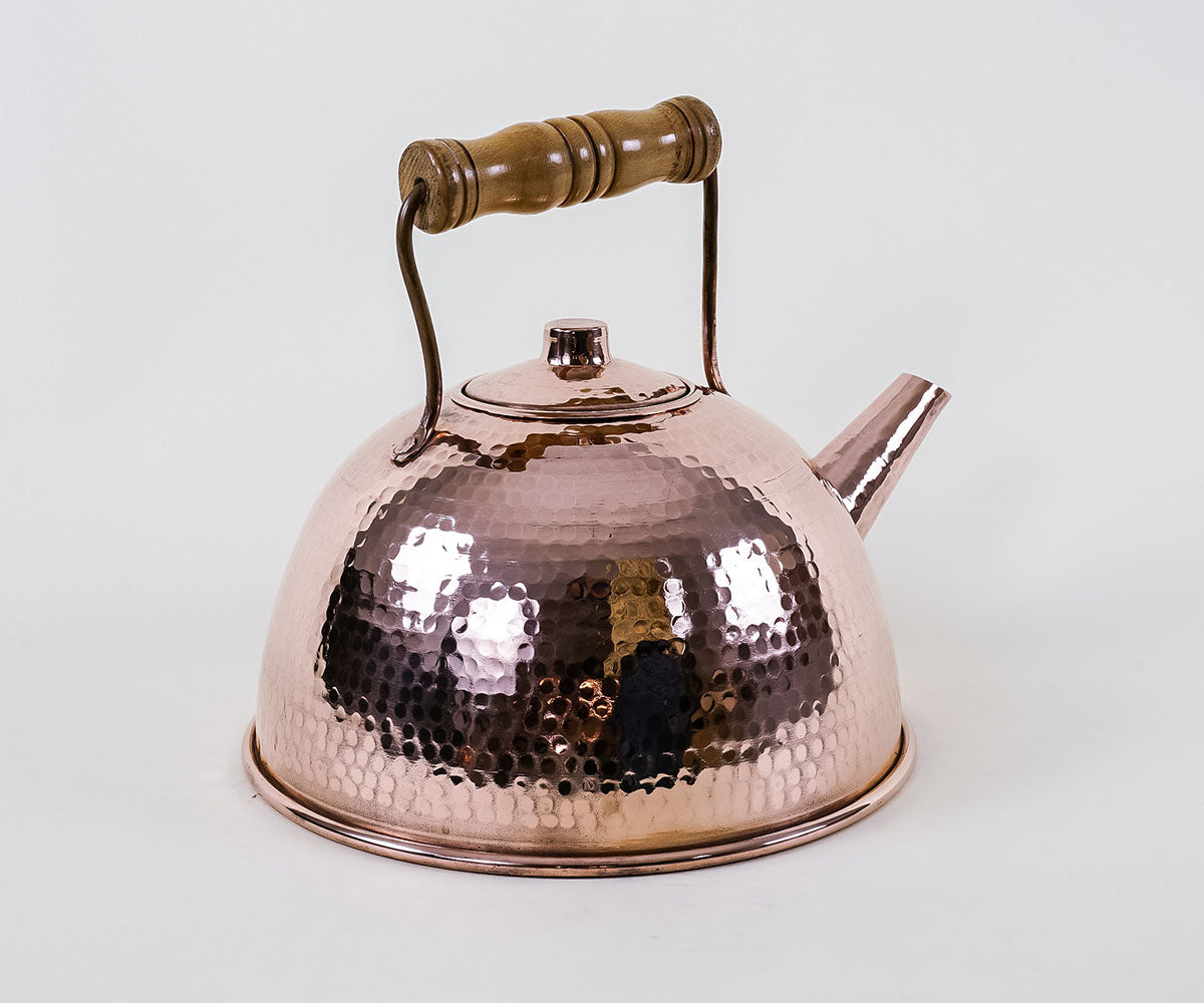 Premium Copper Sphere Teapot