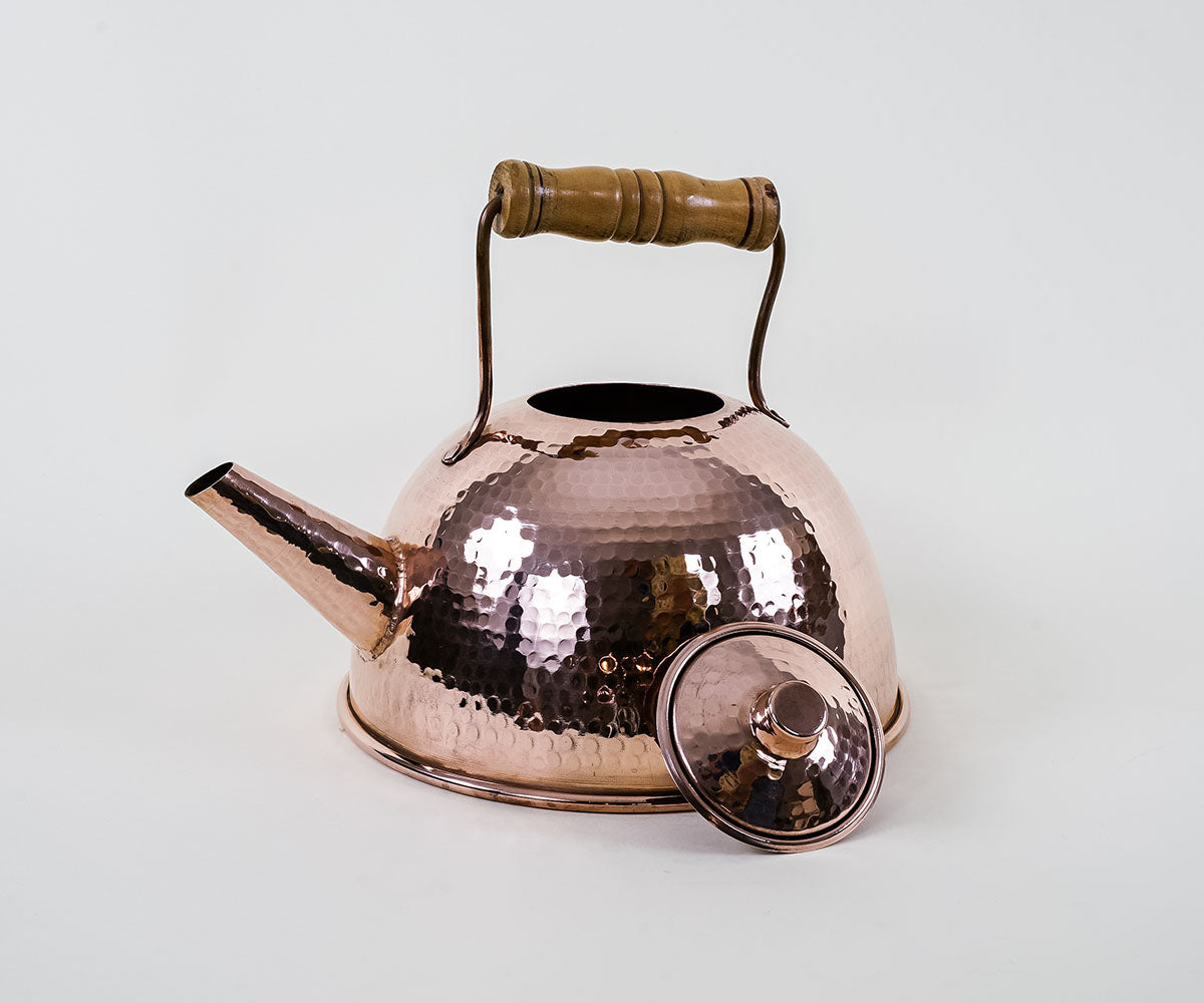 Premium Copper Sphere Teapot