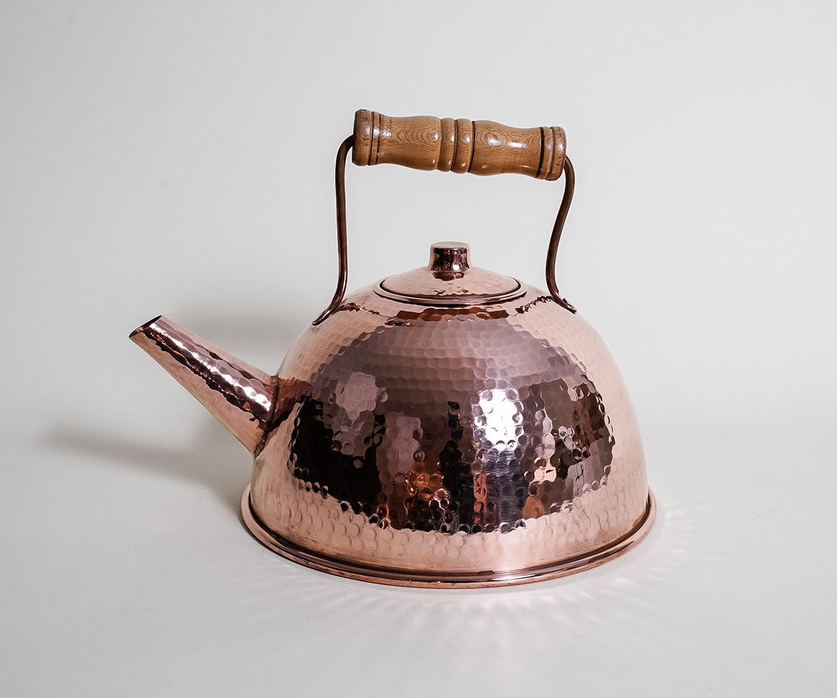 Premium Copper Sphere Teapot