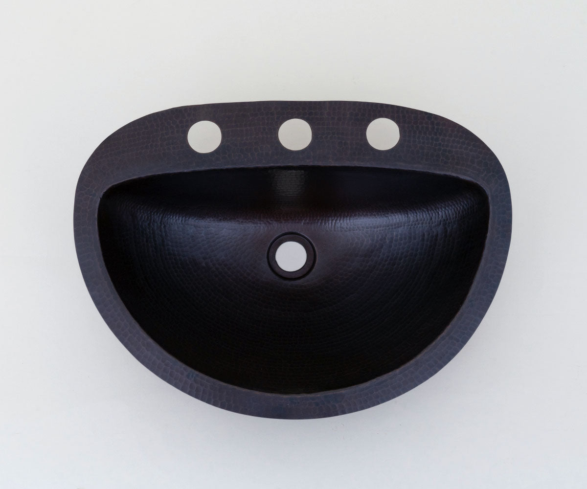Premium Copper Special Bath Sink Durango Design