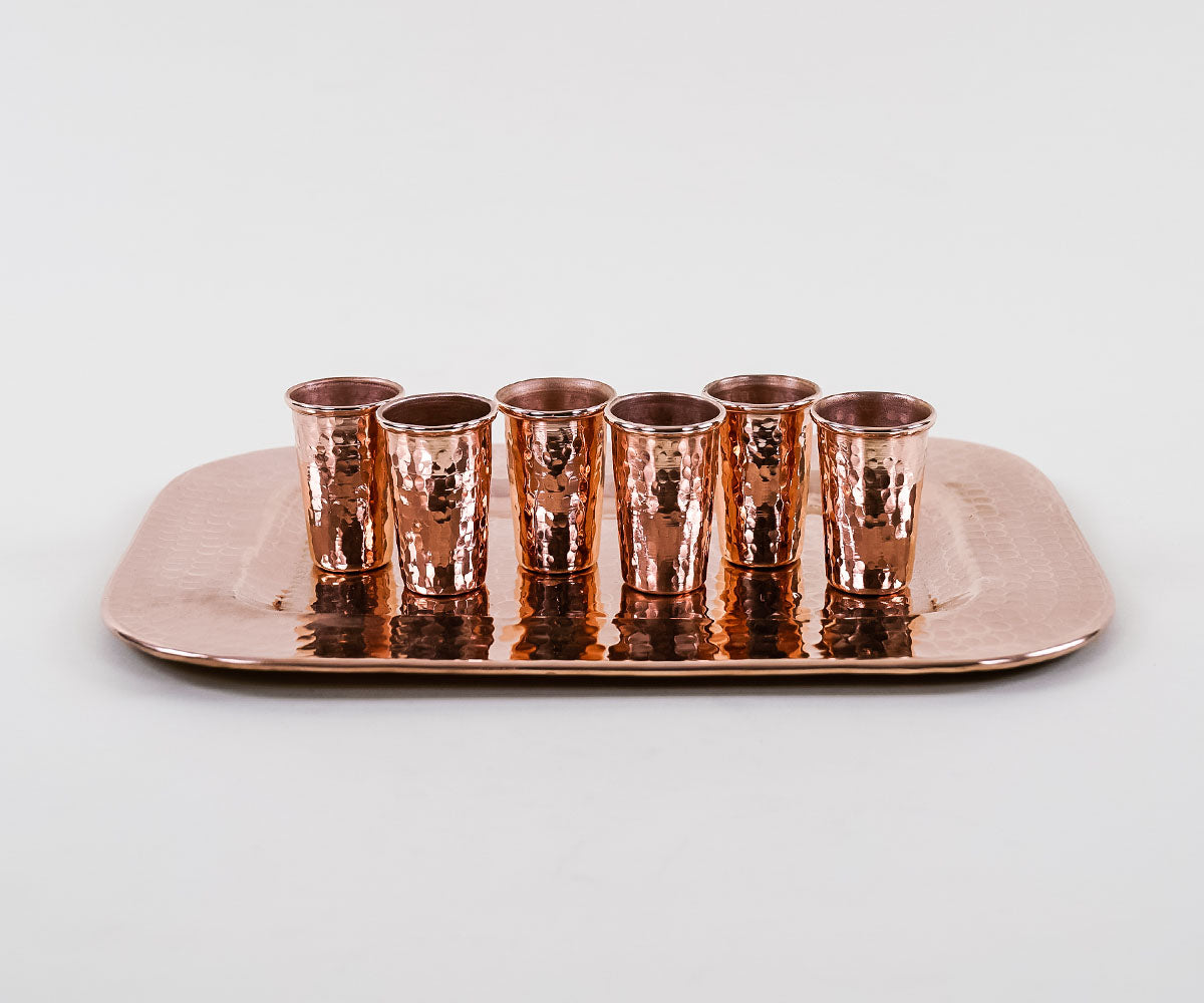 Premium Copper Tequila Set