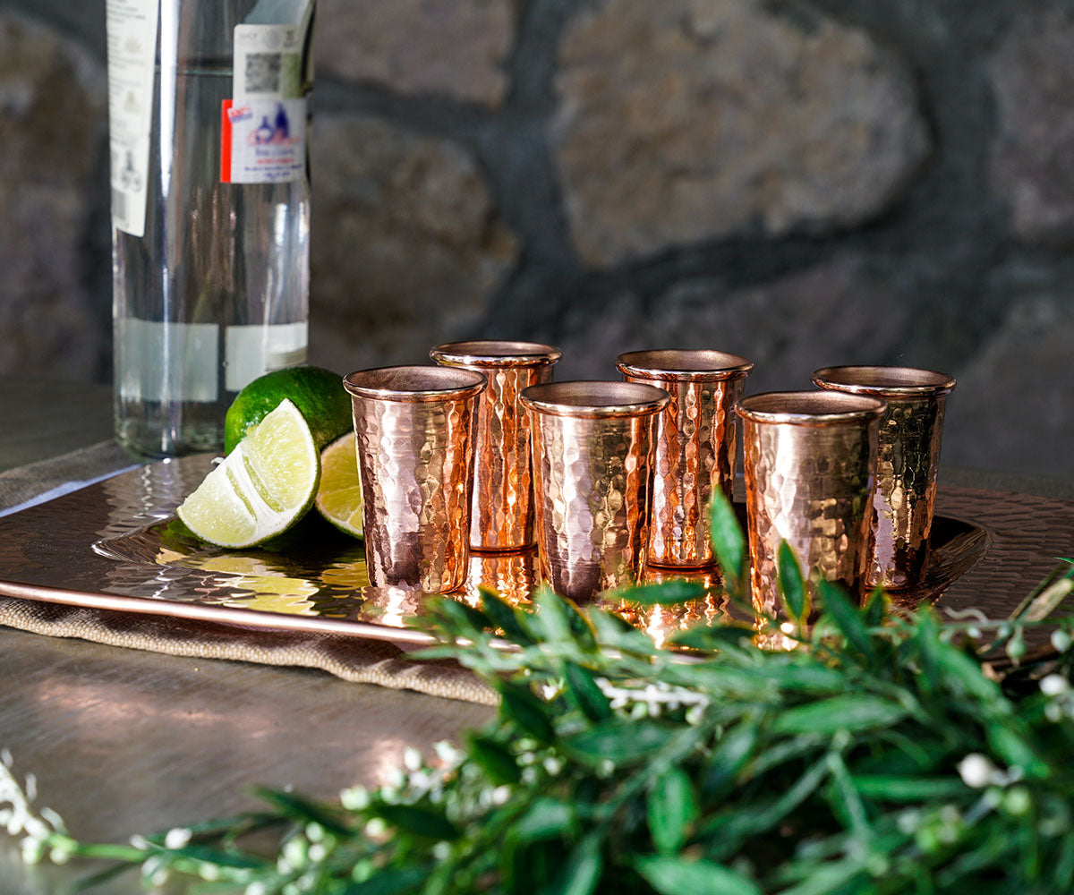 Premium Copper Tequila Set