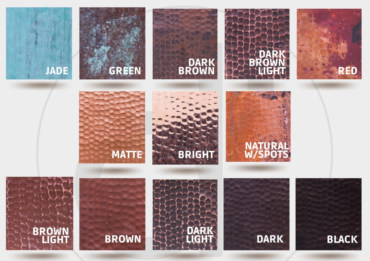 Premium Copper Round Lamp