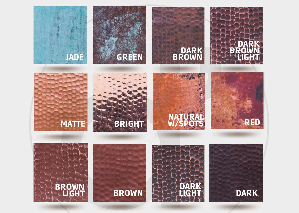 Premium Copper Octagonal Center Table