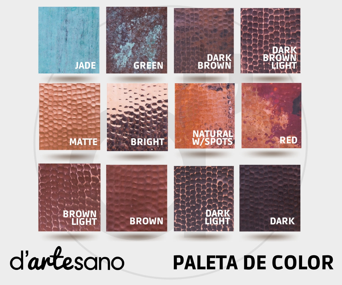 Premium Copper Tray Lateral Table