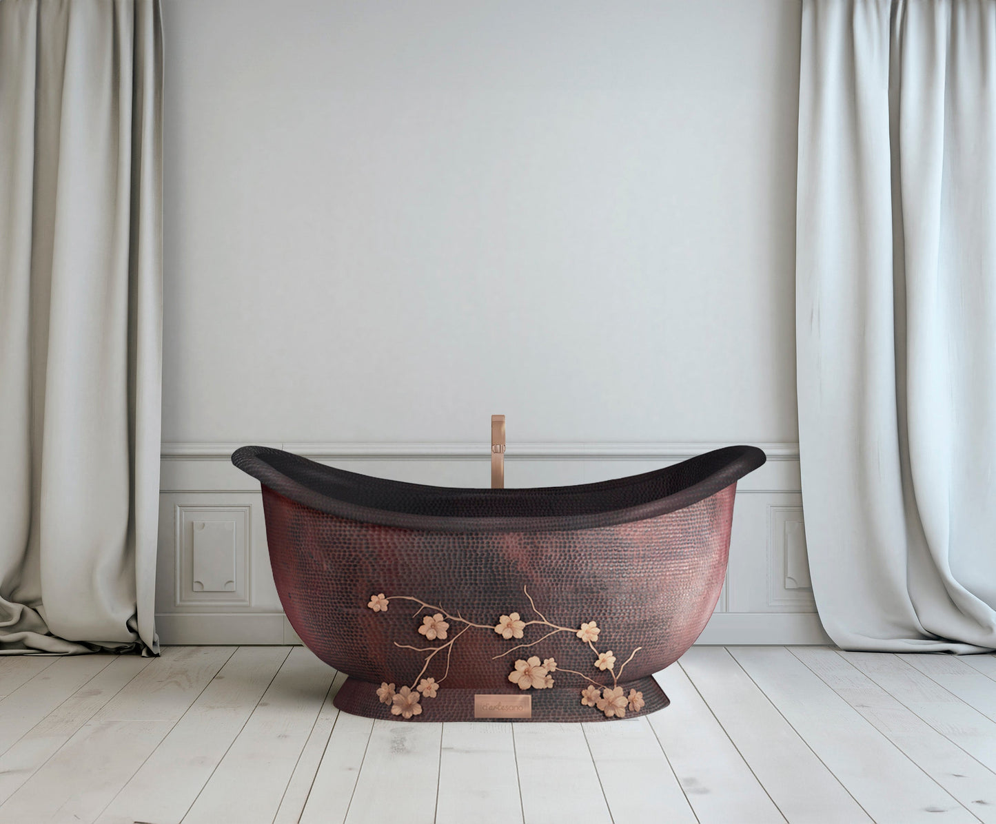 Premium Copper Bathtub Nichupté Design