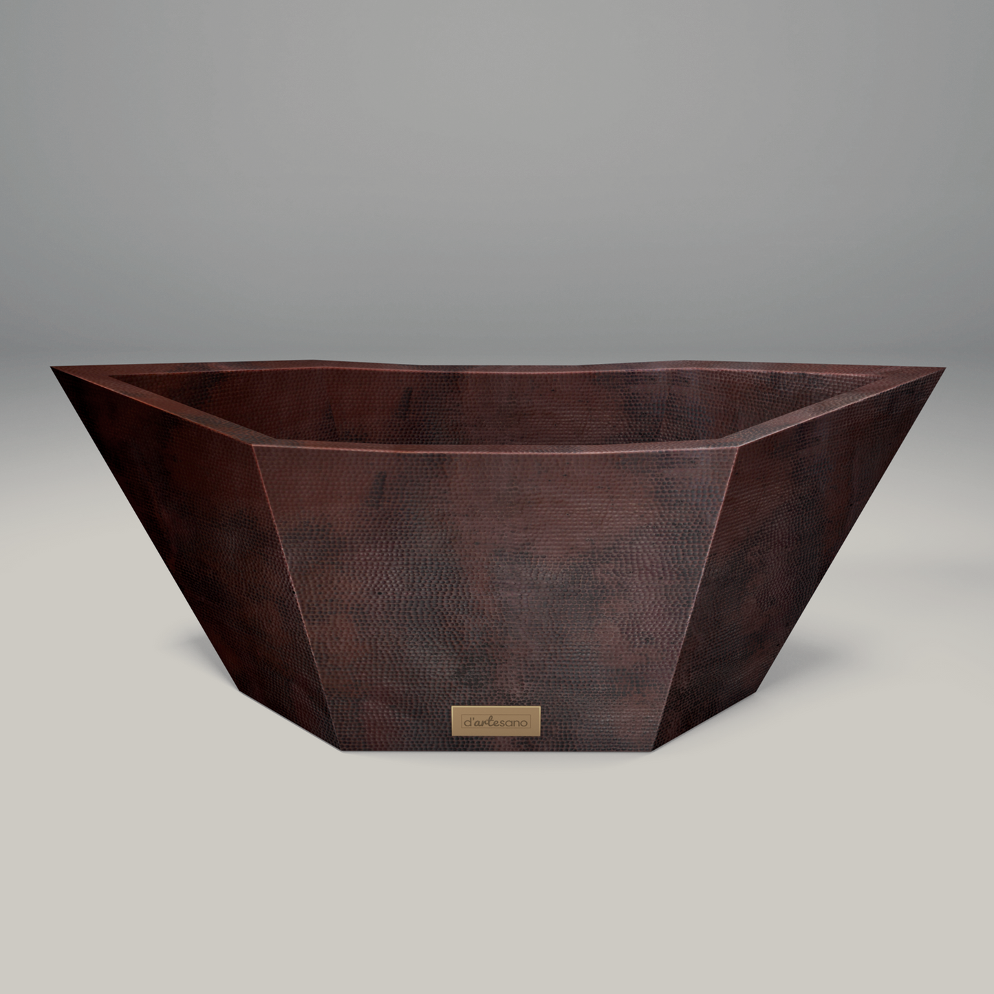 Premium Copper Bathtub Double Wall Acalli Design