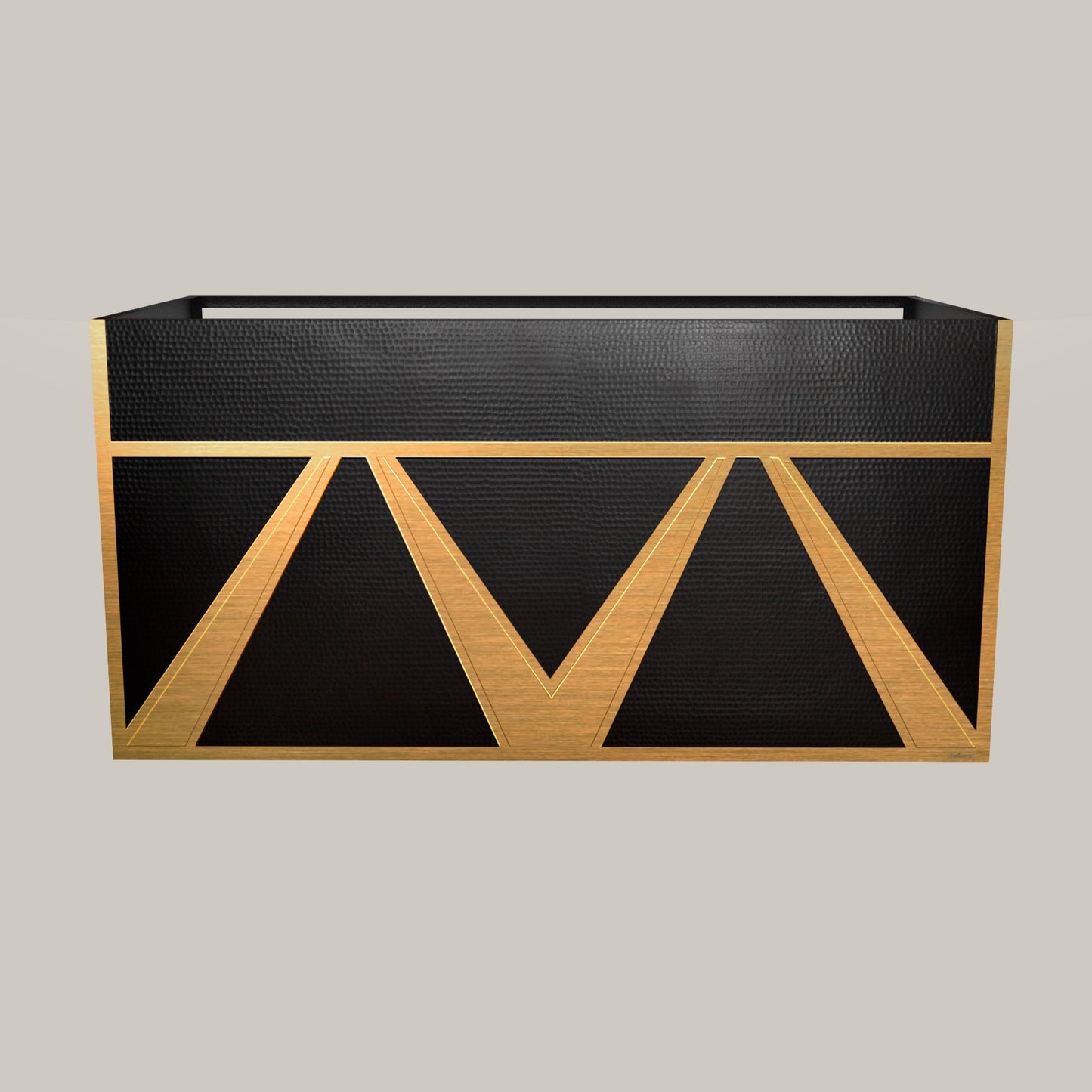 Premium Copper-Brass Range Hood Wall Mount Mexiq