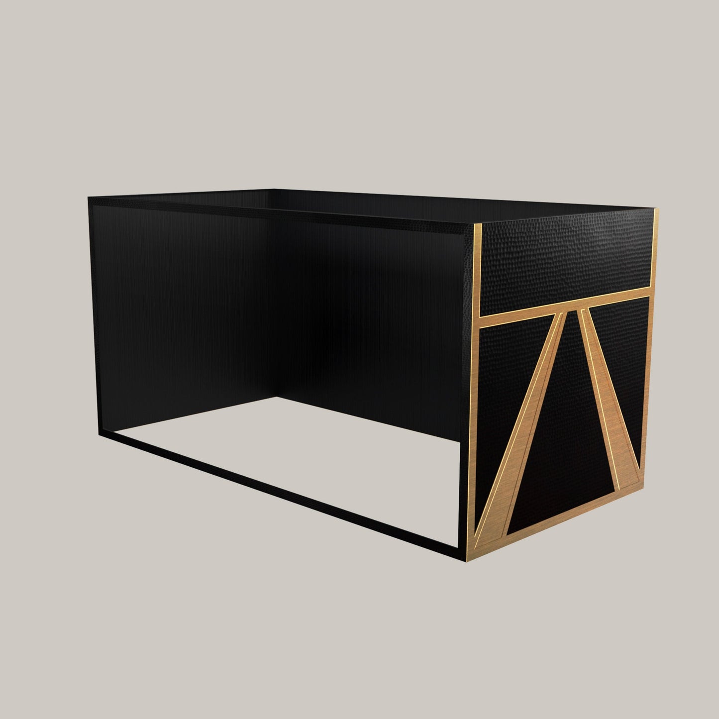 Premium Copper-Brass Range Hood Wall Mount Mexiq