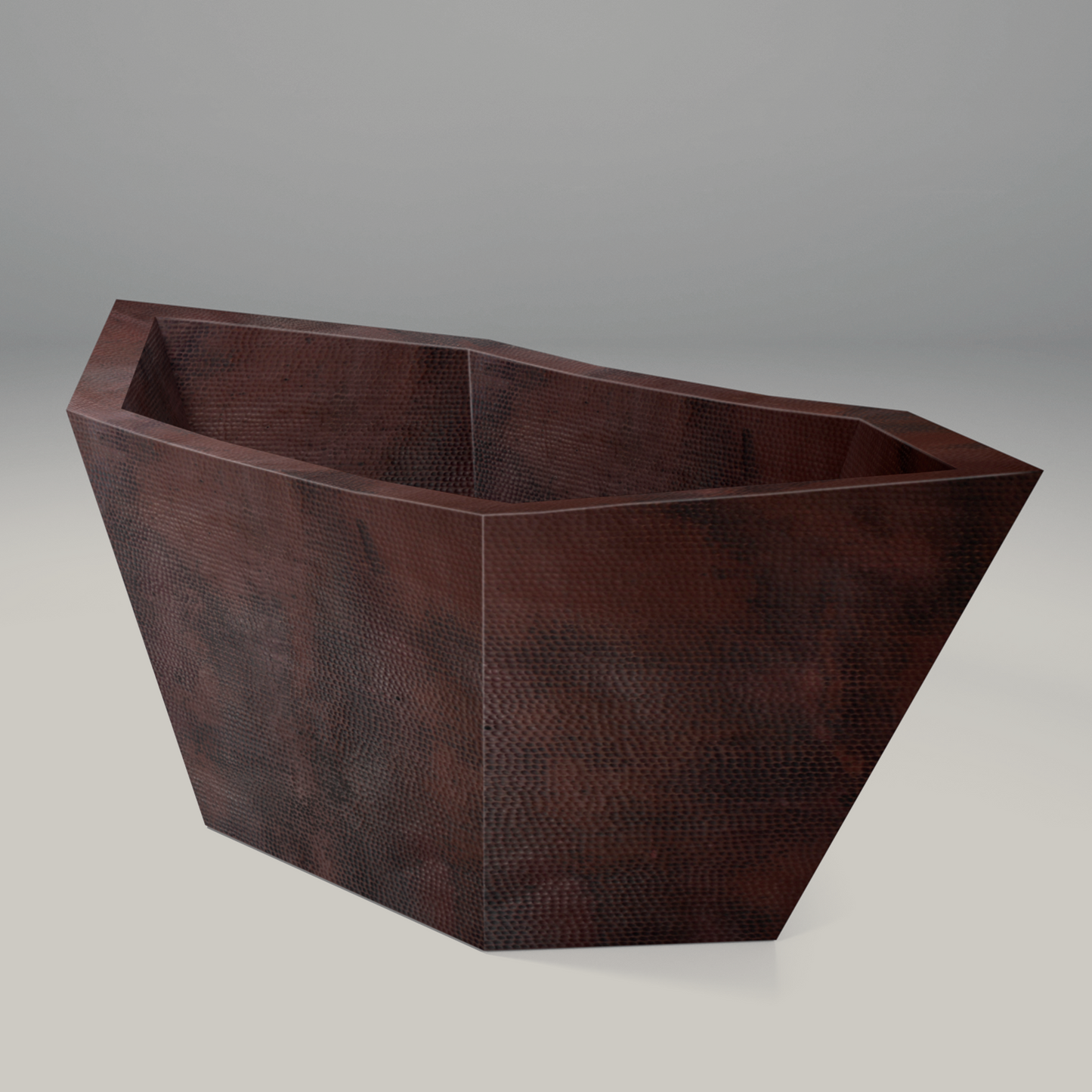 Premium Copper Bathtub Double Wall Acalli Design