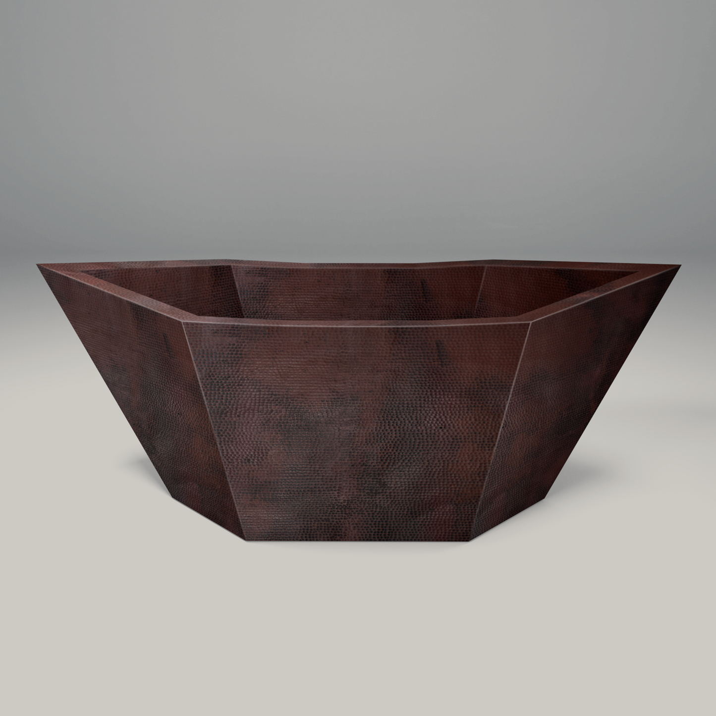 Premium Copper Bathtub Double Wall Acalli Design