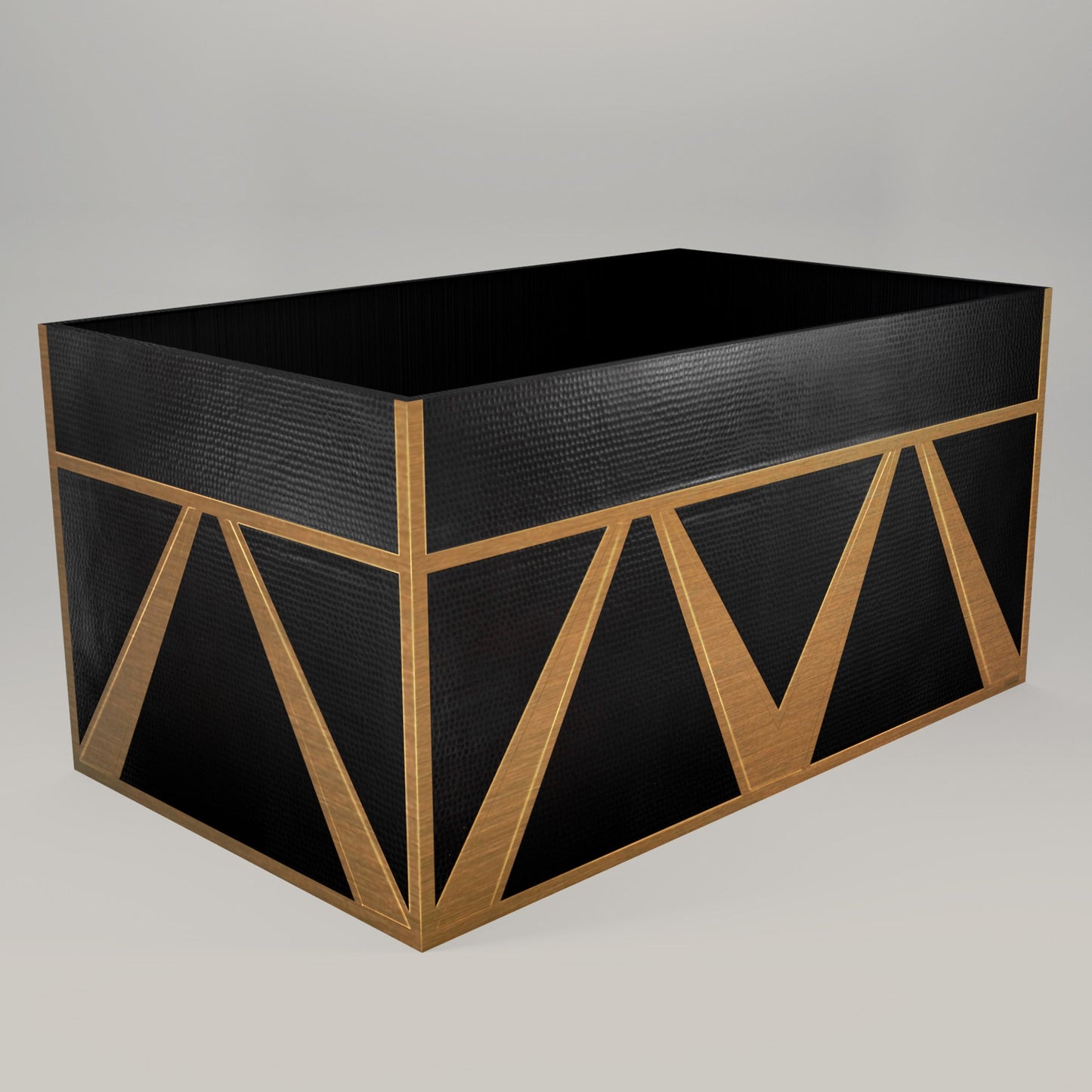 Premium Copper-Brass Range Hood Island Mount Mexiq