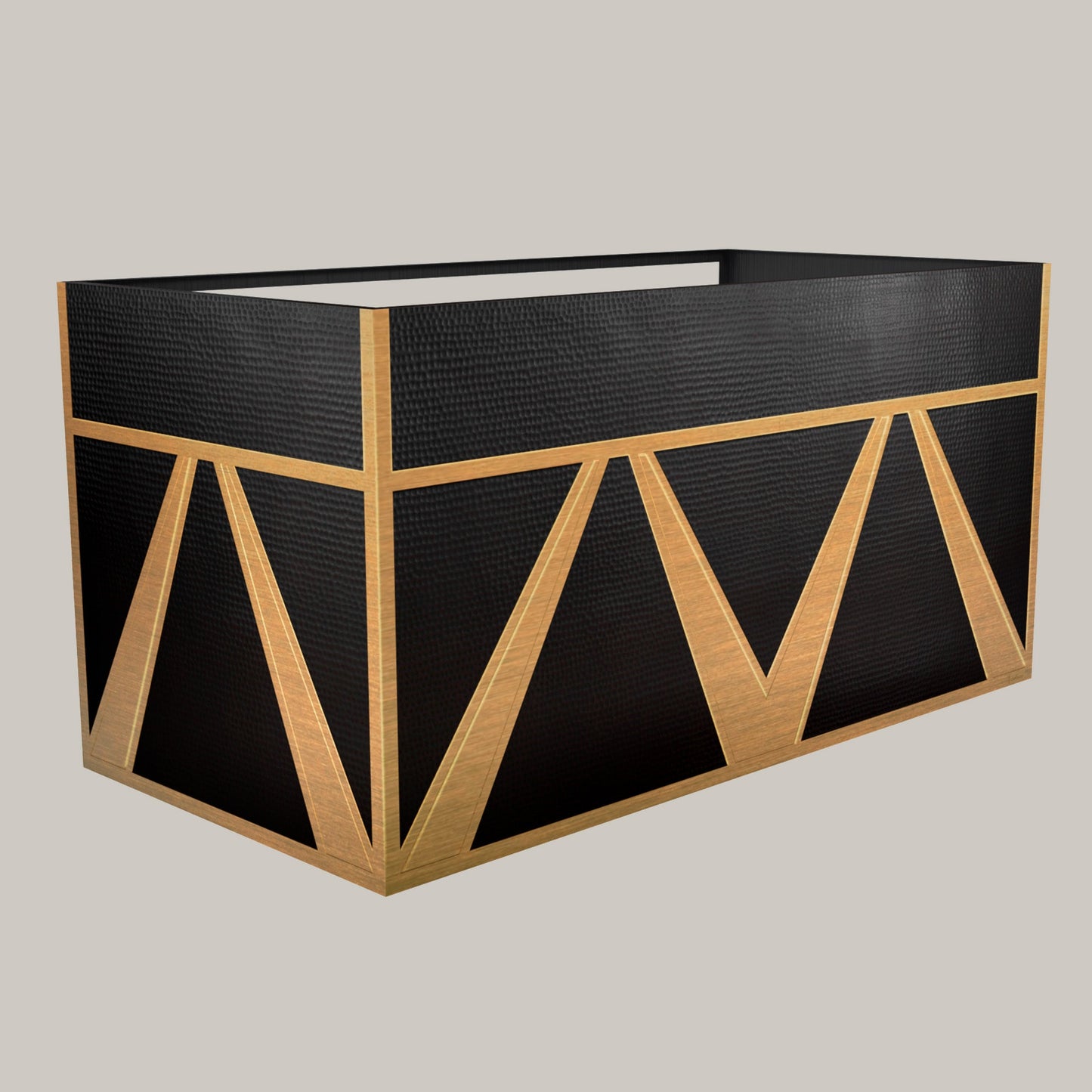 Premium Copper-Brass Range Hood Wall Mount Mexiq