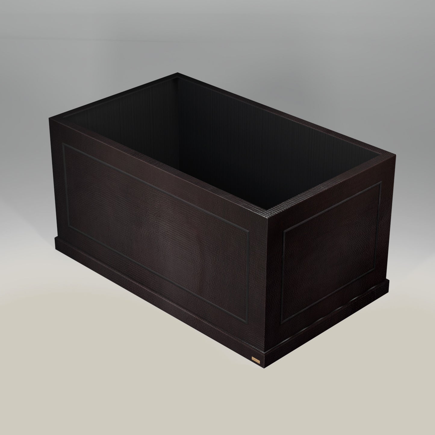 Premium Copper Range Hood Island Mount Mitla