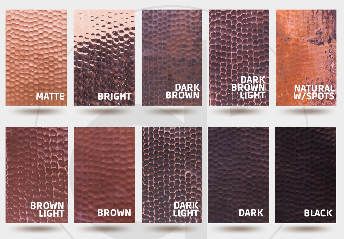 Premium Copper Farmhouse Kitchen Sink Rings Design