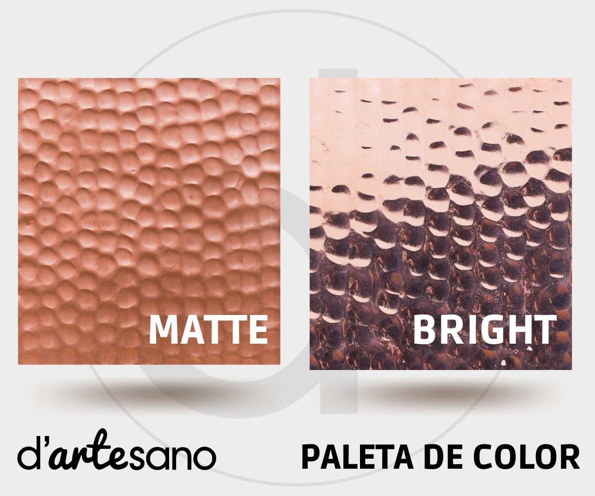 Premium Copper Round Tumbler Set - Available in 4, 6, or 8 Pieces