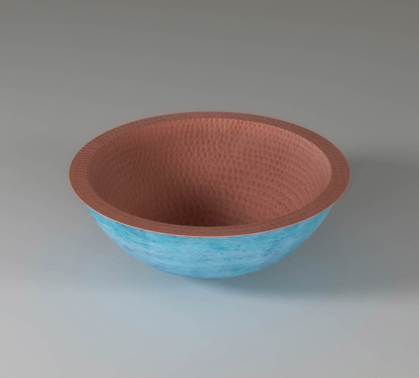 Premium Copper Round Vessel Sink Dinasty Design