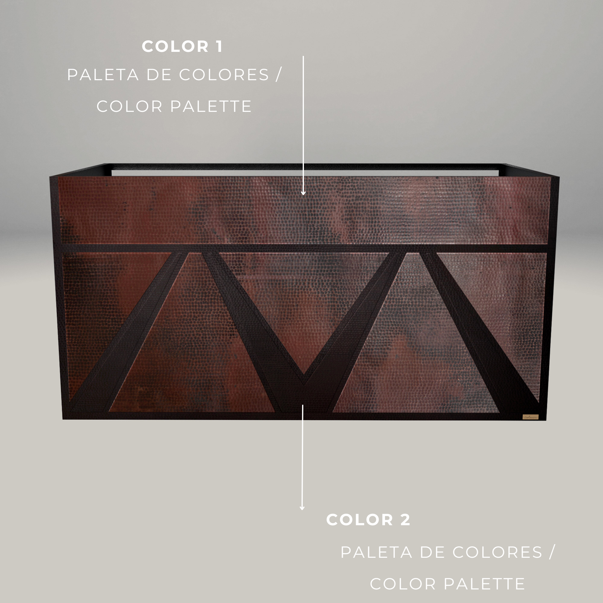 Premium Copper Range Hood Wall Mount Mexiq