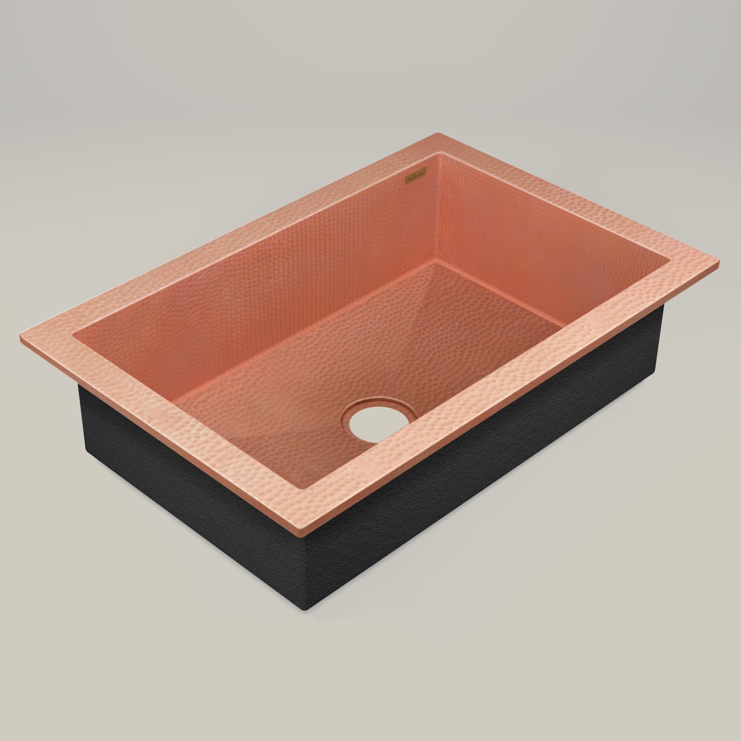 Premium Copper Kitchen Sink High Tab