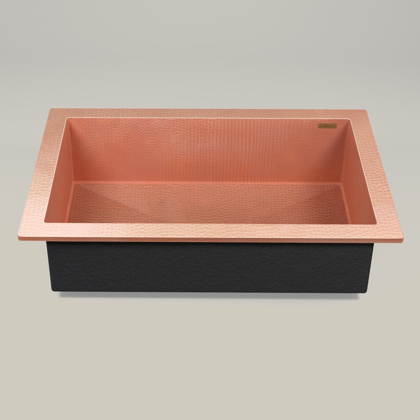 Premium Copper Kitchen Sink High Tab