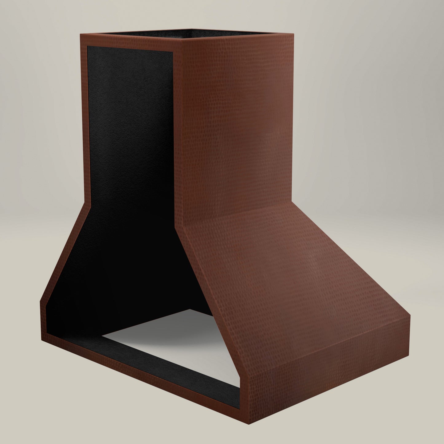 Premium Copper Range Hood Wall Mount Contemporary
