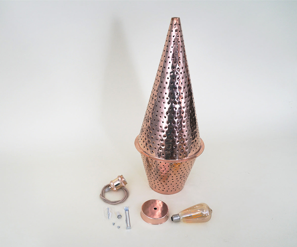 Premium Copper Alhambra Lamp