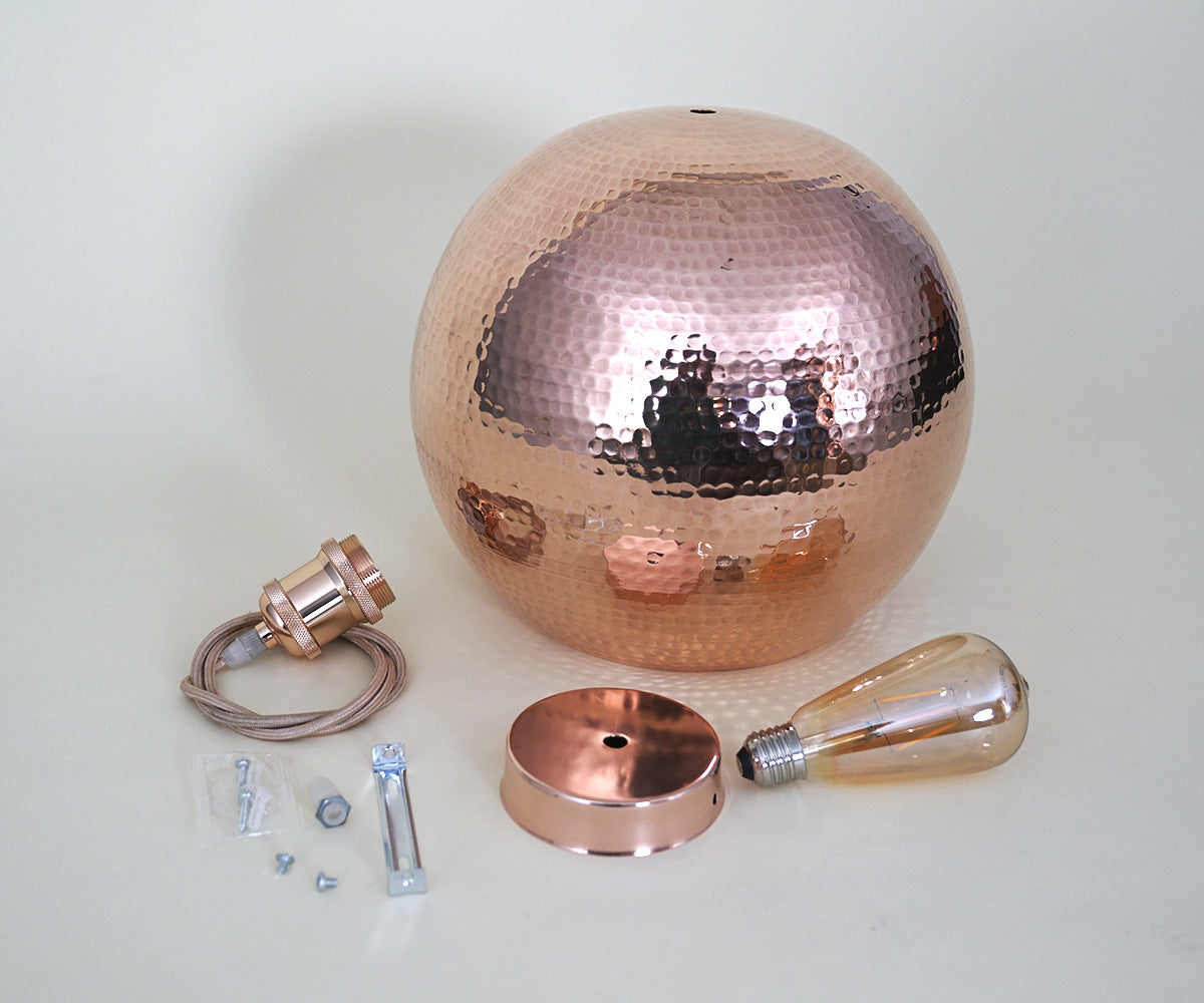 Premium Copper Orbe Lamp