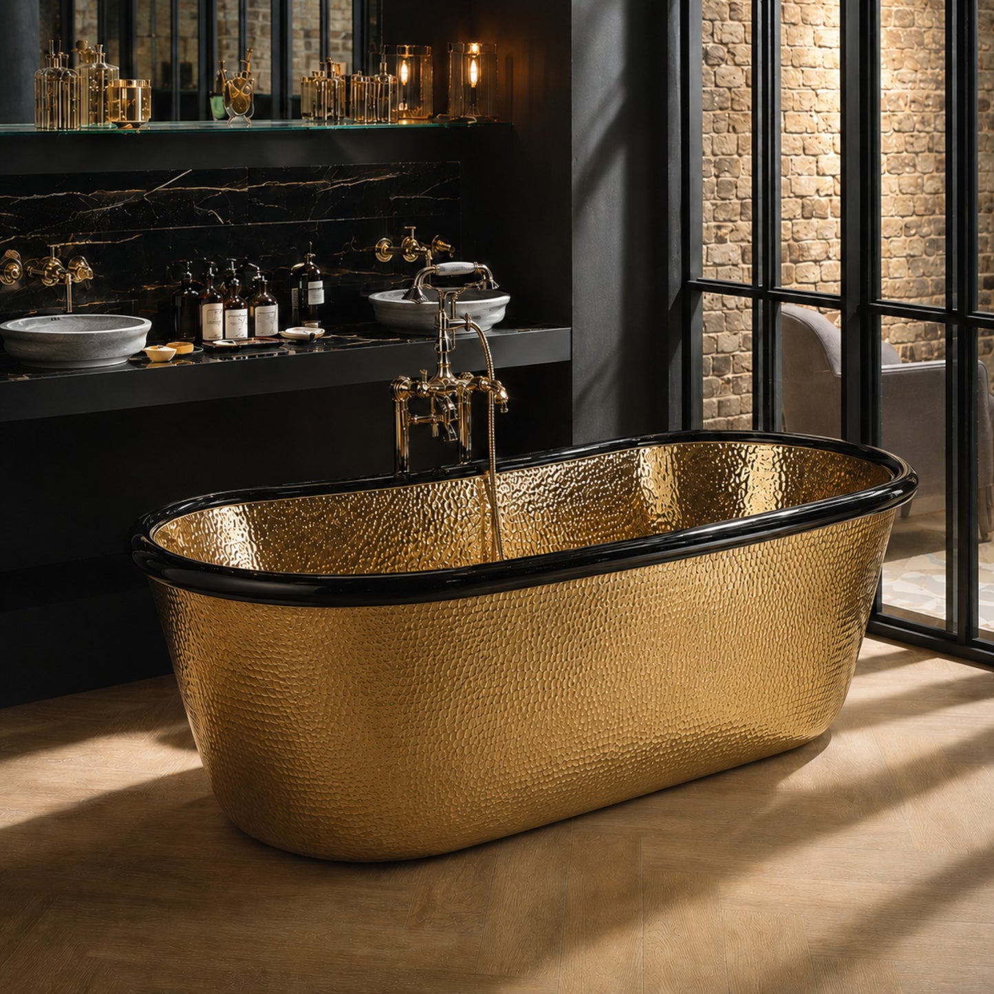 Premium Brass Bathtub Luxury Midas