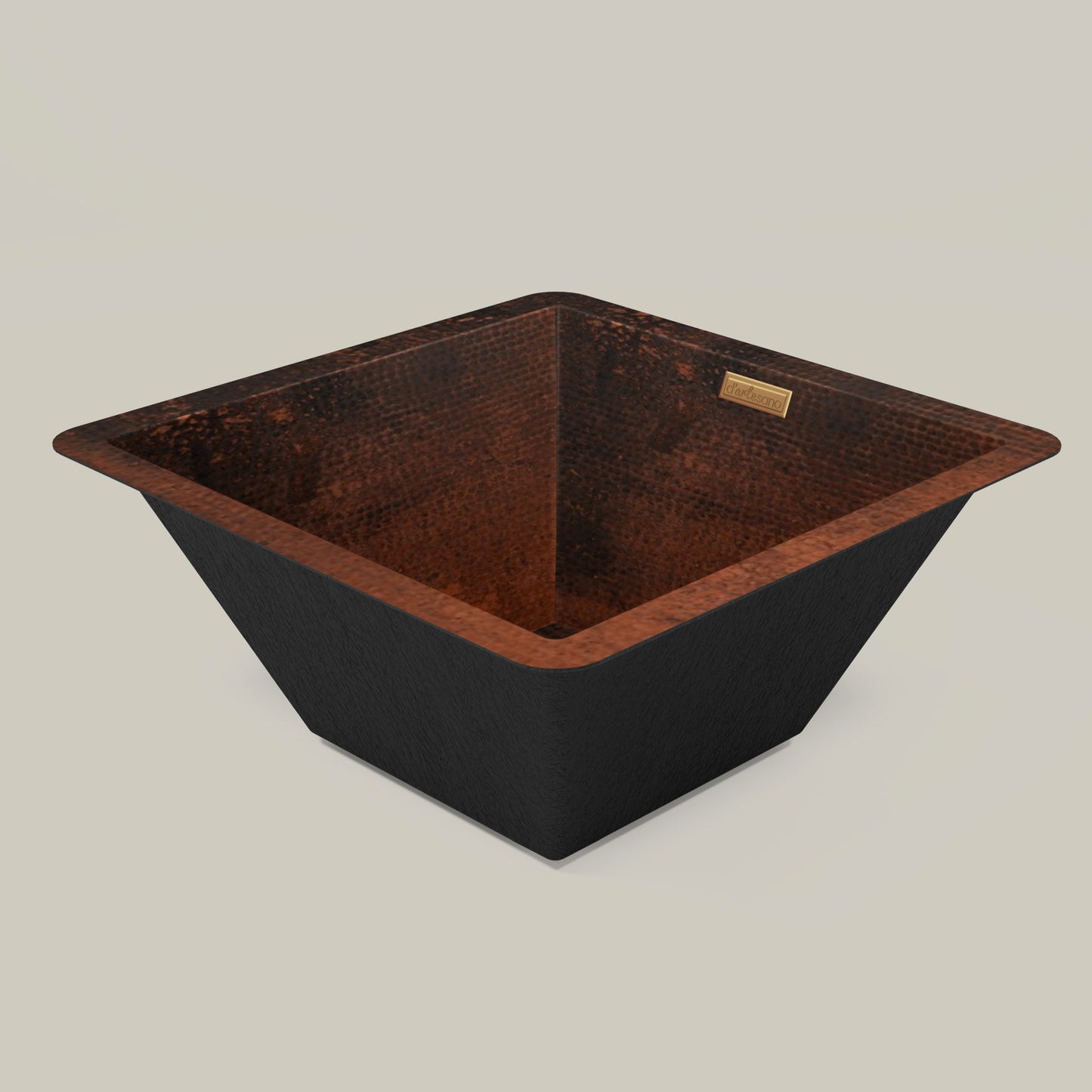 Premium Copper Square Bar Sink