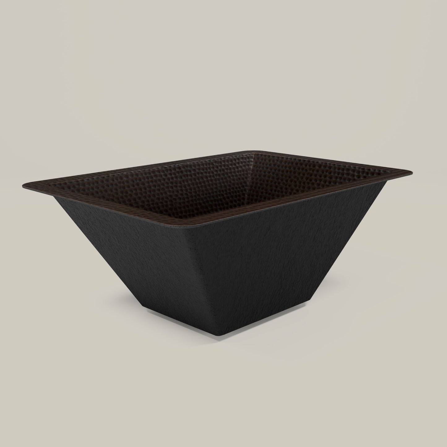 Premium Copper Rectangular Bar Sink