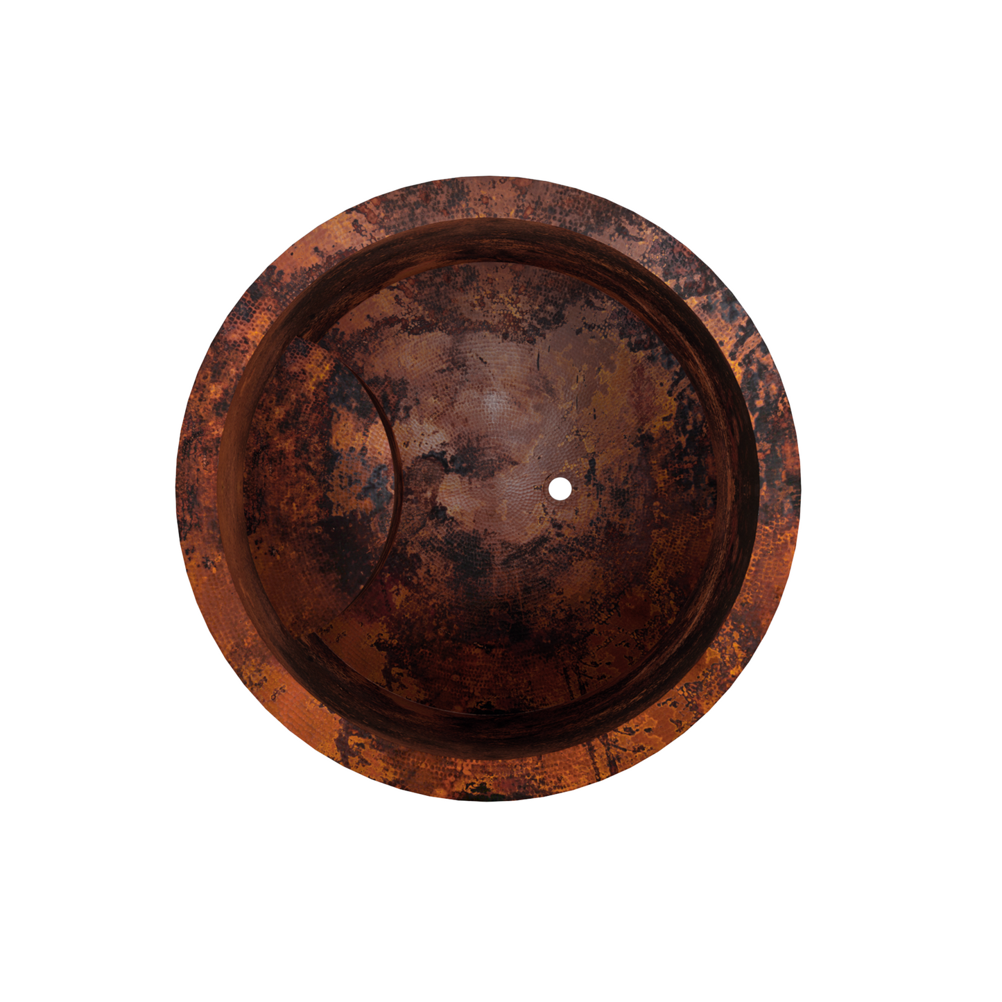 Premium Copper Round Bathtub Japanese