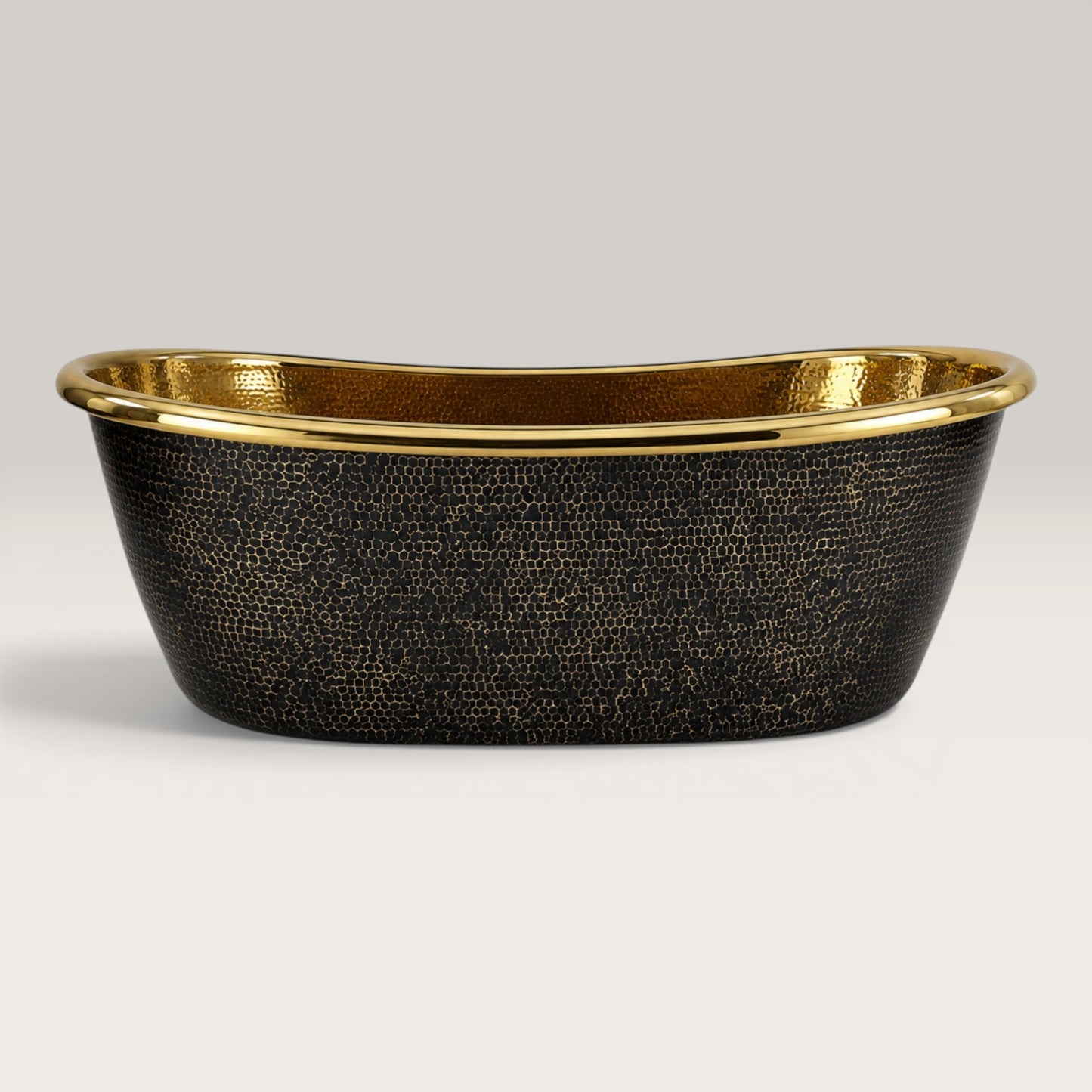 Premium Brass Bathtub Luxury Aurora Noir