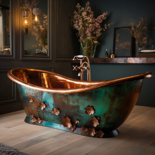 Premium Copper Smooth Luxury Azuria