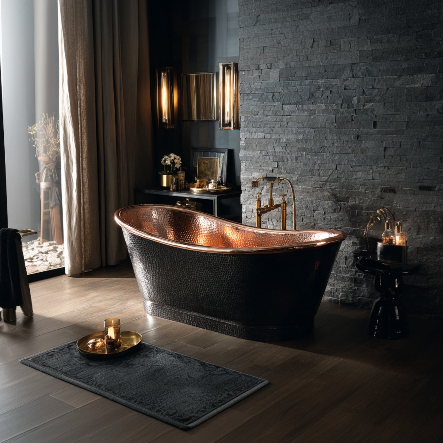 Premium Copper Bathtub Luxury Berceau
