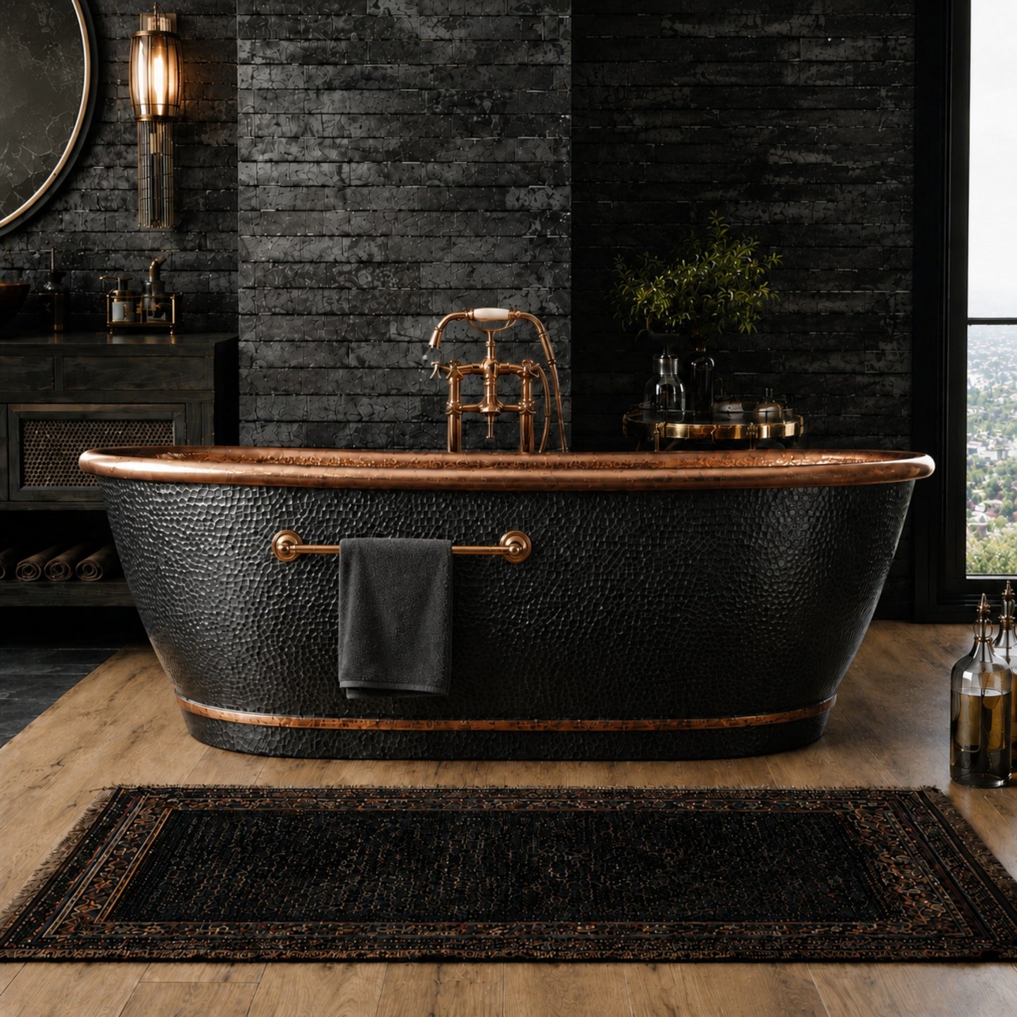 Premium Copper Bathtub Luxury Cerceau